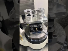 হালকা কাটার জন্য নীল অ্যালুমিনিয়াম ভাইস চোয়াল ম্যানুয়াল সিএনসি টার্নিং ফিক্সচার