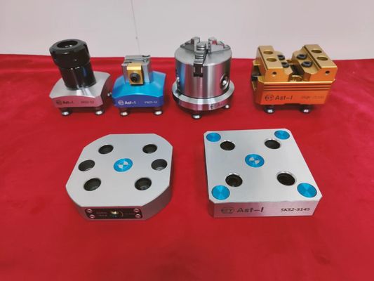 ম্যানুয়াল 3/5 অক্ষ মিলিং ভাইস অ্যালুমিনিয়াম চোয়াল 75Nm সর্বাধিক টর্ক