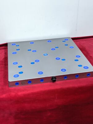 OEM 18KN লকিং ফোর্স 5 অক্ষ CNC ক্ল্যাম্পিং ফিক্সচার CNC ওয়ার্কহোল্ডিং ফিক্সচার অফার করে ওয়ার্কপিস স্থায়িত্ব এবং উত্পাদন লাইনে ক্ল্যাম্পিং
