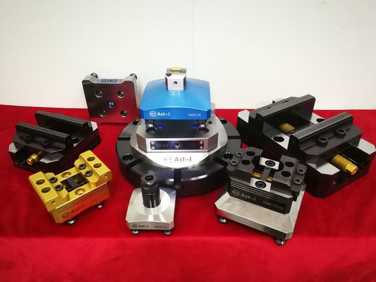 যথার্থ সামঞ্জস্যযোগ্য 5 অক্ষ ফিক্সচার ম্যানুয়াল সিএনসি মিলিং ফিক্সচার