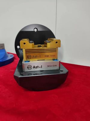 ম্যানুয়াল 3/5 অক্ষ মিলিং ভাইস অ্যালুমিনিয়াম চোয়াল 75Nm সর্বাধিক টর্ক