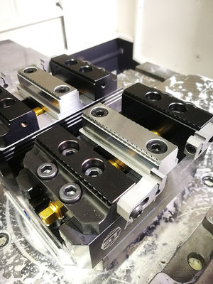 3Kg অ্যাক্সিস ফিক্সচার 50mm ক্ল্যাম্পিং রেঞ্জ 4 অ্যাক্সিস ভিস স্টেইনলেস স্টিল