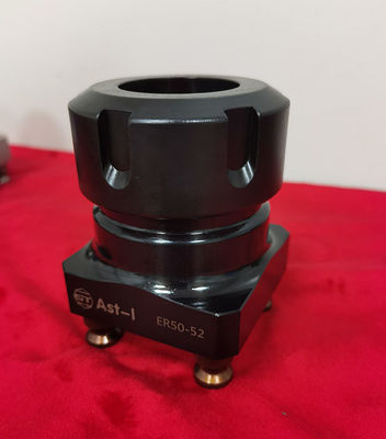 মিলিং এবং ক্ল্যাম্প রাউন্ড ডায়ামিটার পার্টস এর জন্য ই-আর টাইপ হার্ডেনড স্টিল কম্প্যাক্ট কলেট চাক, বাণিজ্যিকভাবে উপলব্ধ ই আর কলেট ER50-52 সহ