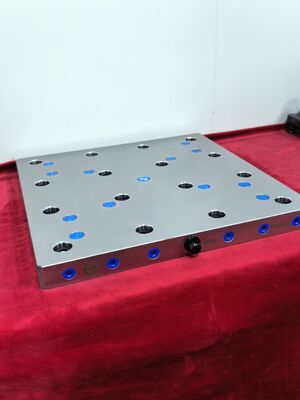 OEM 18KN লকিং ফোর্স 5 অক্ষ CNC ক্ল্যাম্পিং ফিক্সচার CNC ওয়ার্কহোল্ডিং ফিক্সচার অফার করে ওয়ার্কপিস স্থায়িত্ব এবং উত্পাদন লাইনে ক্ল্যাম্পিং