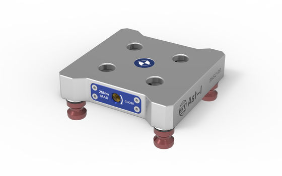 এইচআরসি শূন্য পয়েন্ট ক্ল্যাম্পিং প্লেটস 96 মিমি টান স্টাডস অ্যালোয় স্টিল উপাদান